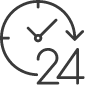 24hr Service